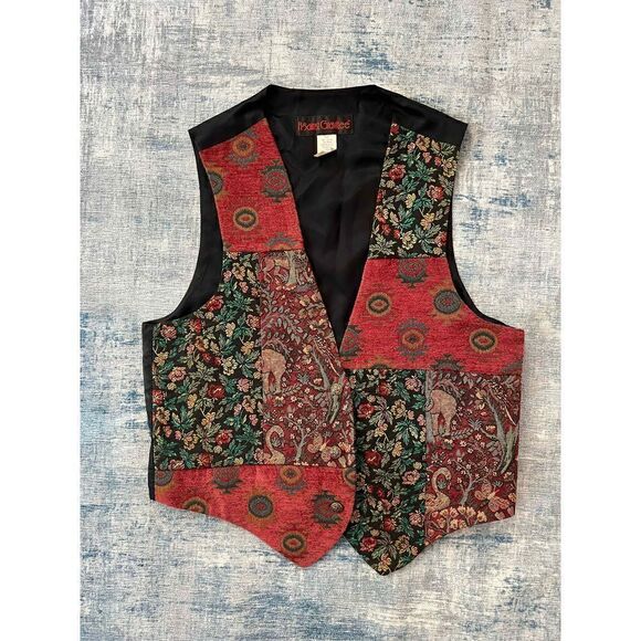 Vintage Against Gravitee Tapestry Vest One Size Fits Most - Picture 1 of 6